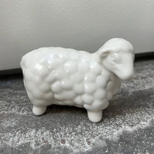 Vintage Porcelain Sheep Figurine